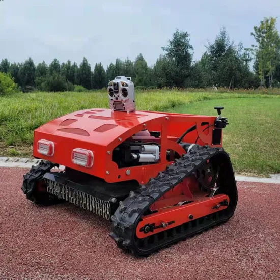 多機能自動ポータブル草スマート切断機ミニ小型クローラーリモコンロボット電気コードレス芝刈り機